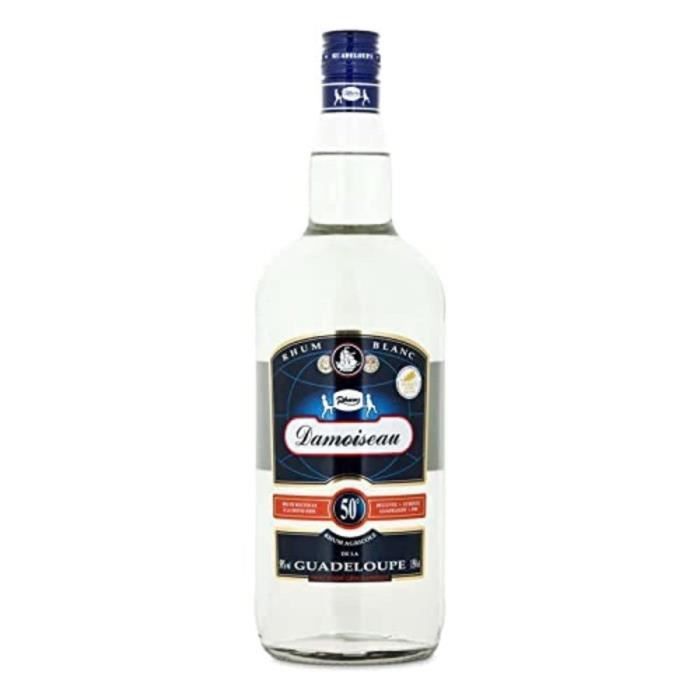 Rhum Damoiseau - Rhum agricole blanc - Guadeloupe - 50%vol - 150cl