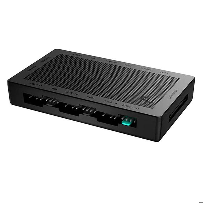 Deepcool - SC790 - Hub Pwm et ARGB - 6 ports ARGB (3 broches) / 6 ports PWM - Alimentation pas prise Sata