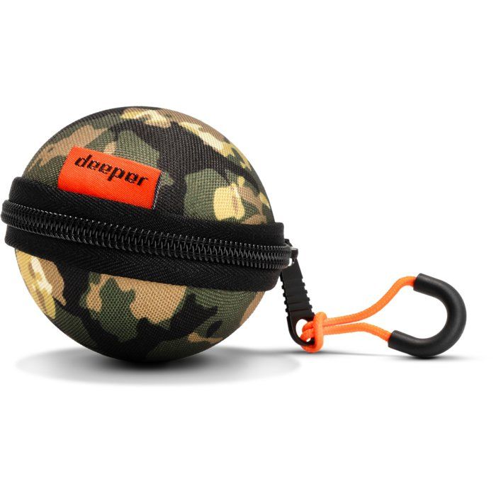 Sonar lançable DEEPER CHIRP+ 4 3 faisceaux CHIRP avec IA Profondeur 100 m / 330 ft Wi-Fi longue portée Marron/Vert
