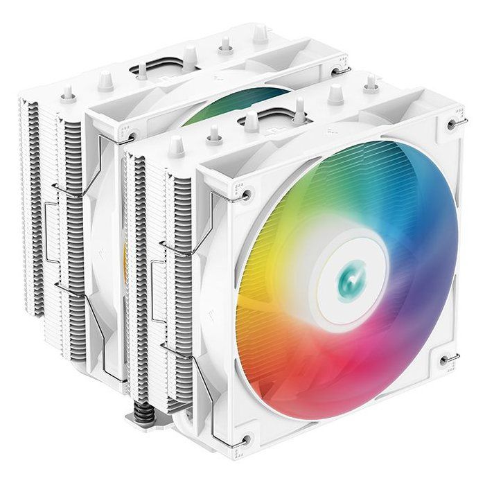 DEEPCOOL - Gammaxx ARGB - R-AG620-WHANMN-G-2 - Ventirad CPU - 120 mm - Ventilateur double tour PWM RGB - 6 Calloducs -TDP 260W