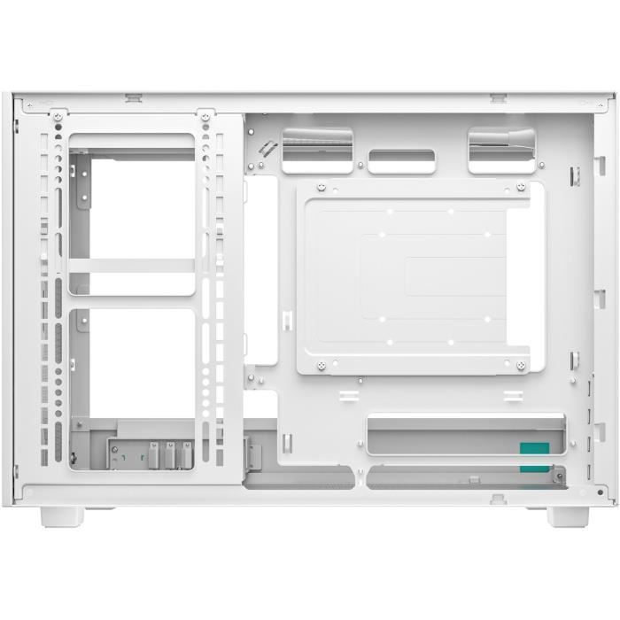 Boitier sans alimentation - DEEPCOOL CH260 - Mini tour - Format M-ATX - Blanc