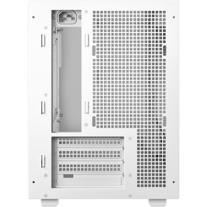 Boitier sans alimentation - DEEPCOOL CH260 - Mini tour - Format M-ATX - Blanc