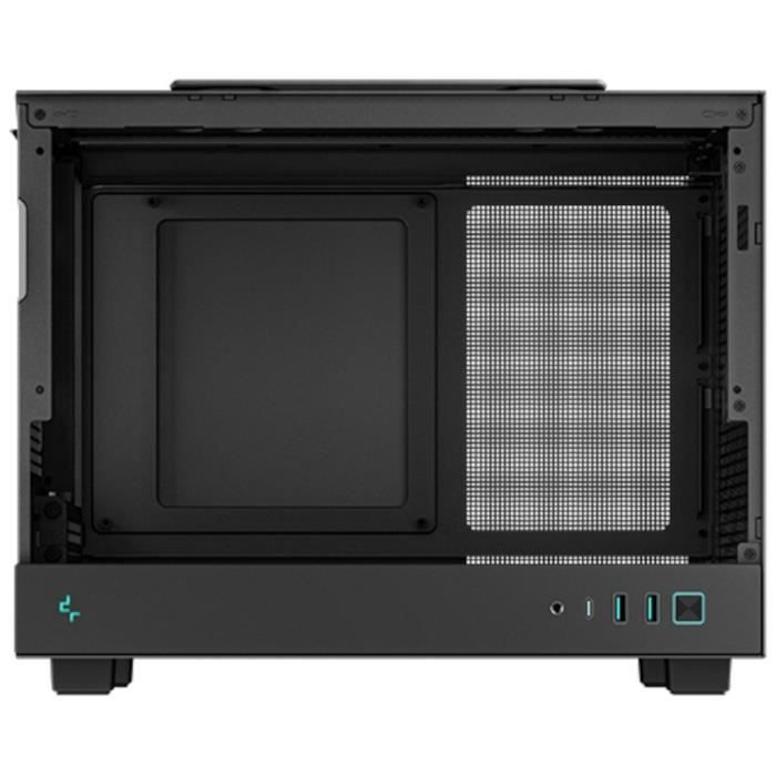 Boitier PC - DEEPCOOL - CH160 - Sans alimentation - Mini tour - Format M-ITX - Noir