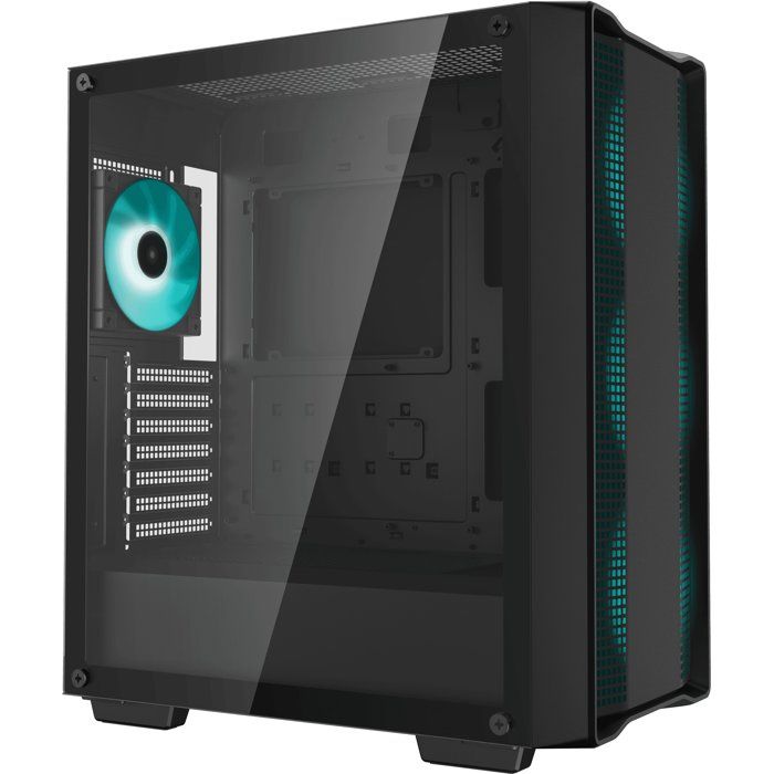 Boitier PC - DEEPCOOL - R-CC560-BKGAA4-G-2 - CC560 V2 - Moyen tour - Format ATX - 4 ventilateurs LED - Noir