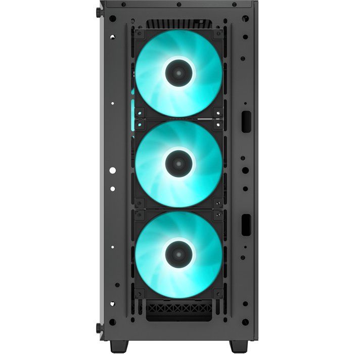 Boitier PC - DEEPCOOL - R-CC560-BKGAA4-G-2 - CC560 V2 - Moyen tour - Format ATX - 4 ventilateurs LED - Noir