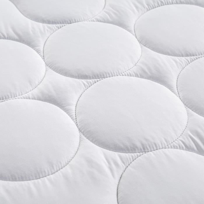 Matelas 90x190 cm - 330 Ressorts ensachÈs - 5 zones de confort - 19 cm - Ferme - DEKO DREAM Springmax