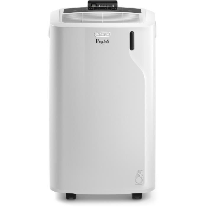 Climatiseur mobile PAC EM82K.1 DELONGHI - 2400W - Ventilateur et dÈshumidificateur - 3 vitesses - Gaz R290 - 9 400 Btu/h