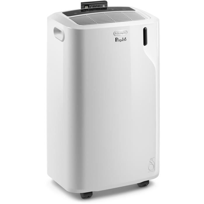 Climatiseur mobile PAC EM82K.1 DELONGHI - 2400W - Ventilateur et dÈshumidificateur - 3 vitesses - Gaz R290 - 9 400 Btu/h