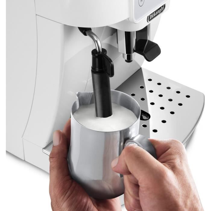 Machine expresso broyeur - De'Longhi - Magnifica start - ECAM220.21.W - 4 recettes - Blanc