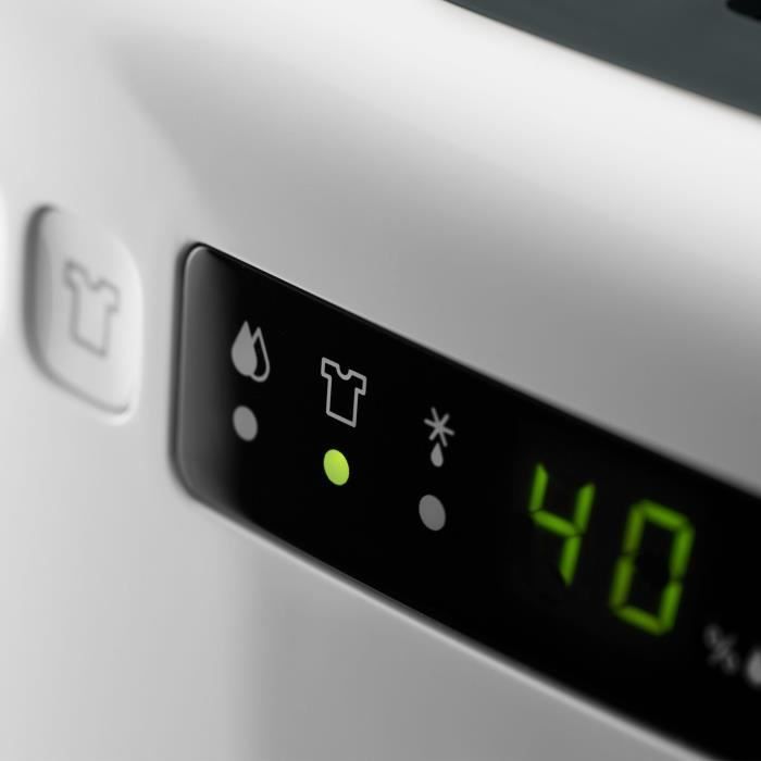 Deshumidificateur DELONGHI - DEXD216RF - Fonction buanderie - DÈbit d'air 125 m3/h - CapacitÈ 2,1 L