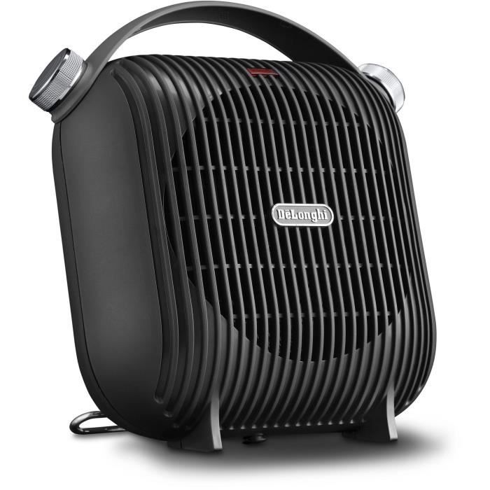 Radiateur soufflant classique DELONGHI - 2400W - 2 allures de chauffe - Thermostat de sÈcuritÈ ajustable - IP21