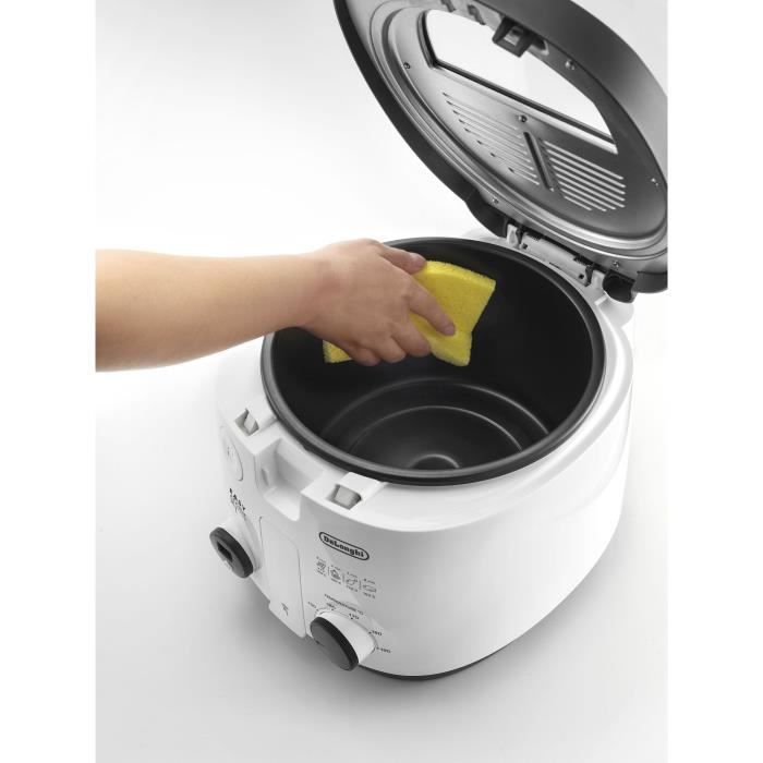 Friteuse - DELONGHI - FS3053 - 2 L - 1700 W - 29,3 x 41,7 x 23,2 cm - Gris / Noir