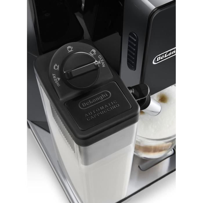 Machine a cafÈ avec broyeur - DE'LONGHI - ECAM 44.660.B - 1450 W - 400 g de grains - Noir