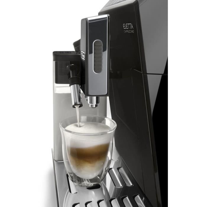 Machine a café avec broyeur - DELONGHI - ECAM 44.660.B - 1450 W - 400 g de grains - Noir