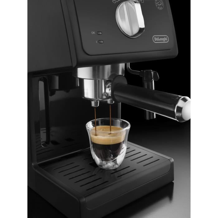 Machine a espresso pompe - DELONGHI - ECP31.21 - 15 bars - Noir