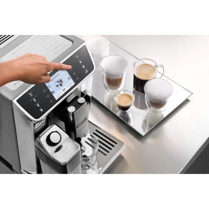 DELONGHI ECAM650.55.MS Expresso broyeur connectÈ PrimaDonna Elite - Gris
