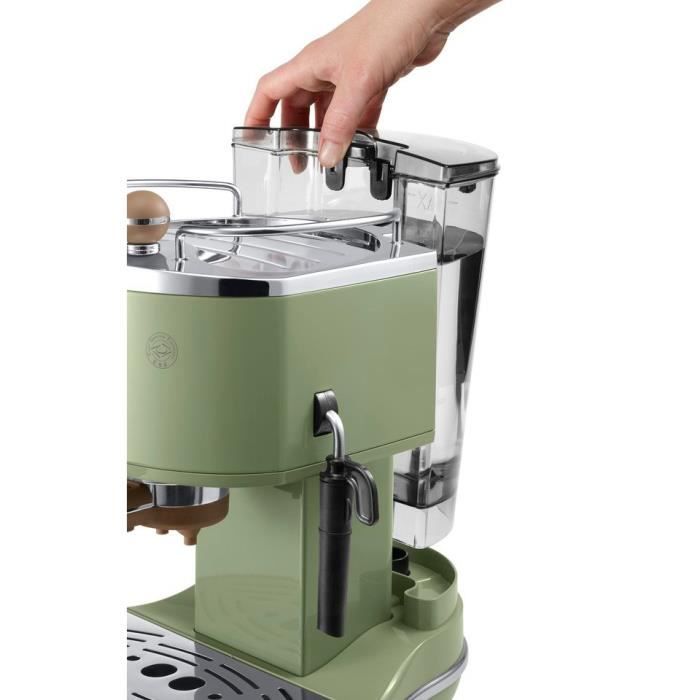 Machine expresso manuelle - De'Longhi - Icona Vintage - ECOV310.GR - Vert