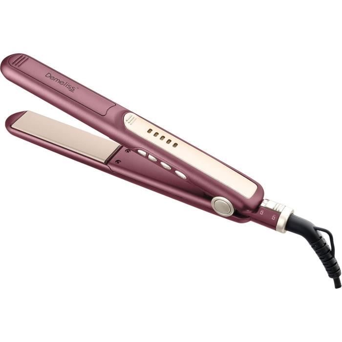 Coffret set lisseur + Seche-cheveux - DEMELISS - 2200 W - Cherry Chérie
