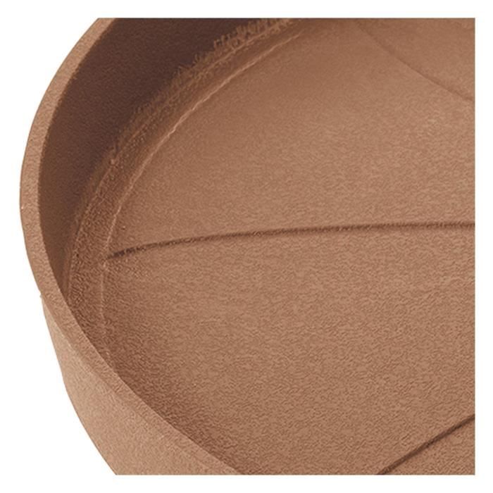DEROMA Soucoupe Origin - 49,2 x h4,5 cm - Terre cuite