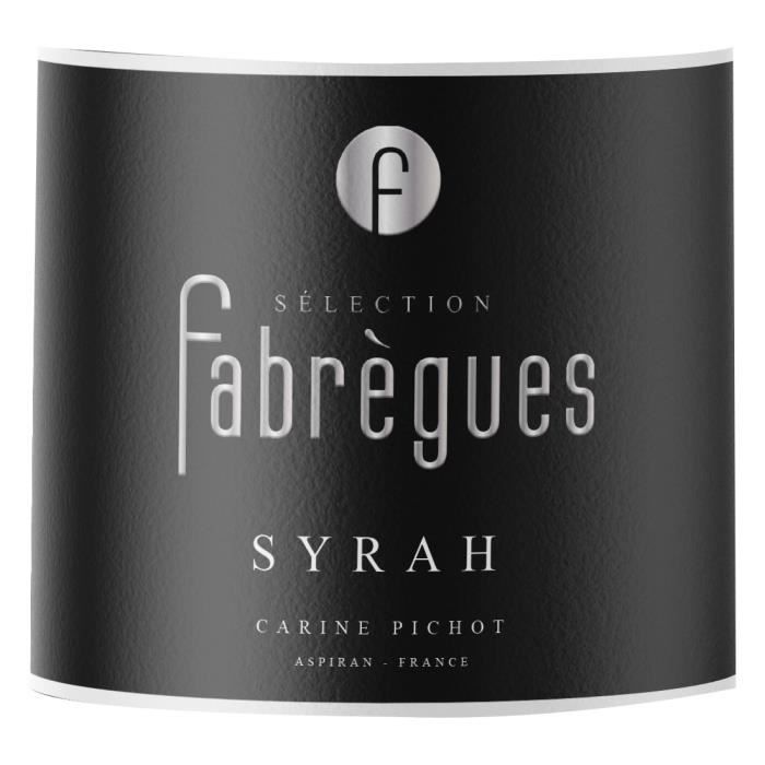 Sélection Fabregues Syrah Pays d'Oc - Vin rouge de Languedoc 2024