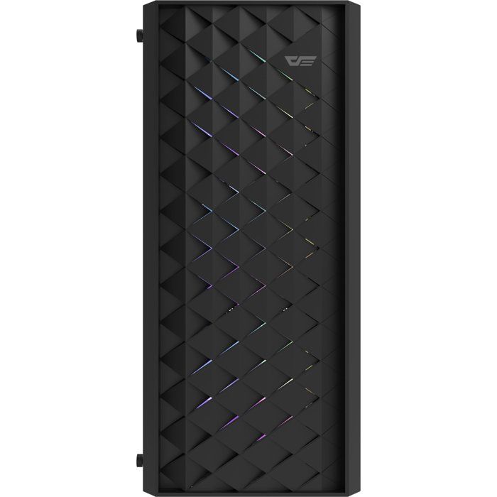 DARKFLASH - DF-DK351CL6-BK - DK351 - Boitier PC sans alimentation - Moyen tour - Format ATX - Noir