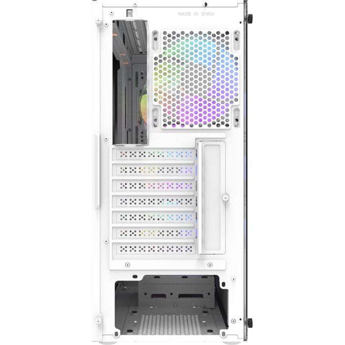 DARKFLASH - DF-DK351CL6-WH - DK351 - Boitier PC sans alimentation - Moyen tour - Format ATX - Blanc