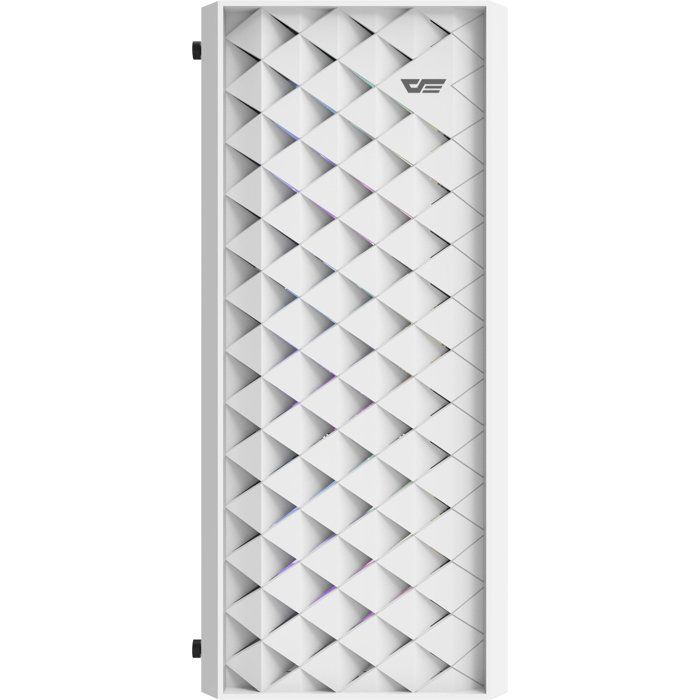DARKFLASH - DF-DK351CL6-WH - DK351 - Boitier PC sans alimentation - Moyen tour - Format ATX - Blanc