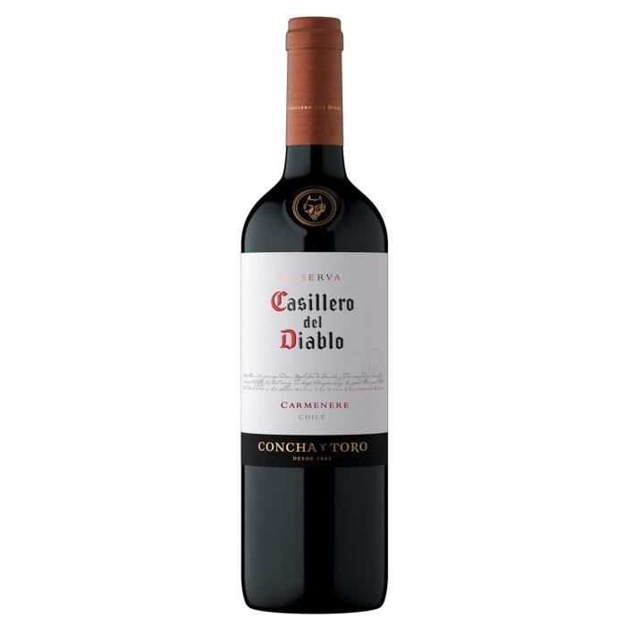 Casillero del diablo Reserva 2023 Carmenere - Vin rouge de Chili