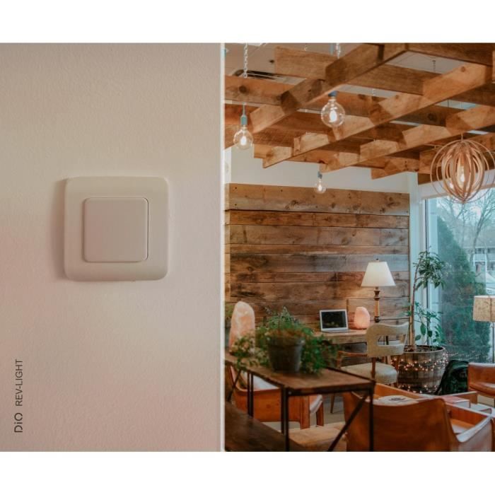 Lot de 2 interrupteurs lumiere - DiO CONNECT - REV-KIT-06
