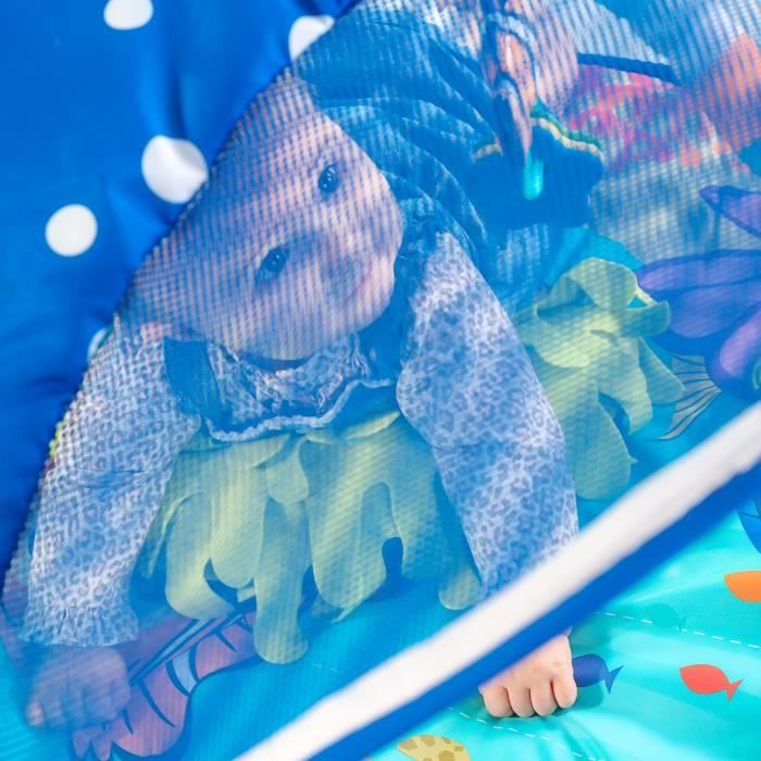 DISNEY BABY -NEMO-Tapis de sol éveil bébé évolutif Cadeau Noel bébé, guirlande lumineuse, miroir