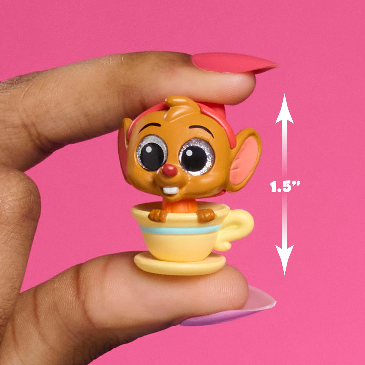 Doorables Coffret 4 mini-figurines DISNEY, Let's Party Multi Peek, Modele aléatoire a collectionner, Des 5 ans