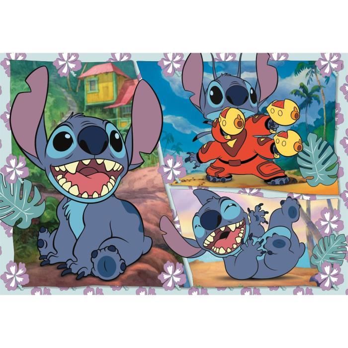 Puzzle Stitch 104 pieces Maxi, Pour enfants a partir de 3 ans, Theme dessins animés, CLEMENTONI