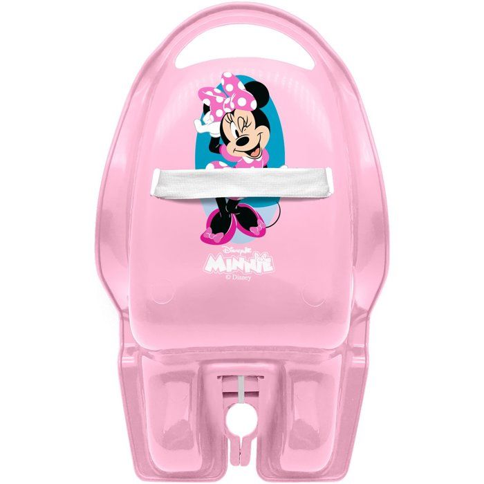 Porte poupée pour vélo enfant - DISNEY - Minnie - Rose