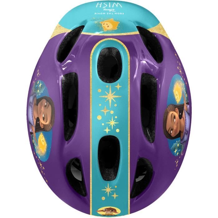 Casque de sport - DISNEY - WISH - Taille S - Tour de tete rÈglable 53/56cm - AÈrations et mousses internes pour plus de confort