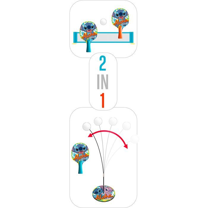 Set d'apprentissage Ping-pong 2-en-1 - DISNEY - STITCH