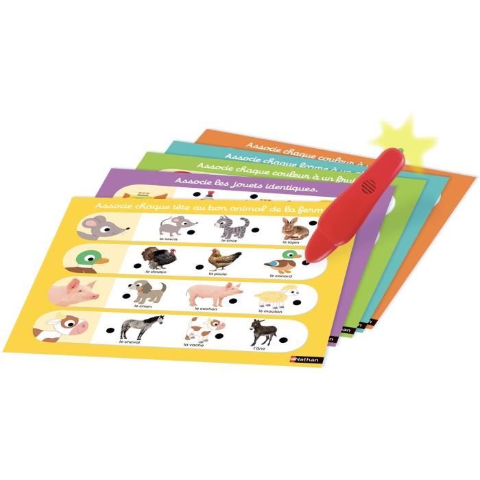 Jeu éducatif électronique - NATHAN - Nathan Baby Electro - Blanc - Multicolore - Enfant