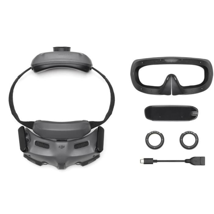 Casque contrôleur drone - DJI - Goggles 3 - Contrôle intuitif par mouvements du corps