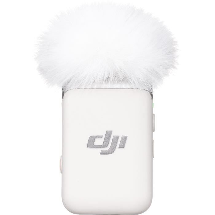 Émetteur sans fil - DJI - Mic 2 - Pearl White - Audio HD - Enregistrement 32 bits