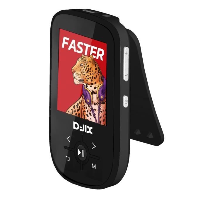 Baladeur MP4 - LOGICOM - C100 - 4GB - Bluetooth 4.0 - Noir