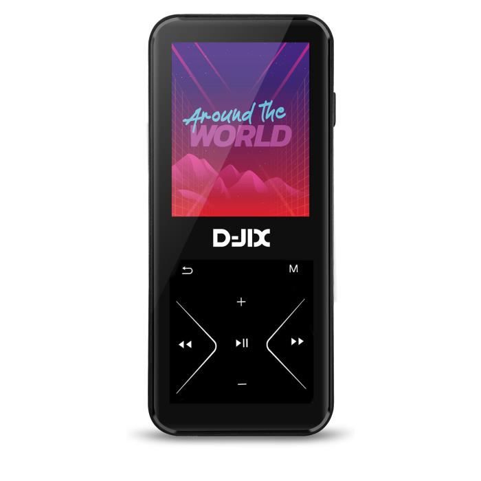Baladeur MP4 - LOGICOM - M500 - 8GB - Bluetooth 4.0 - Noir