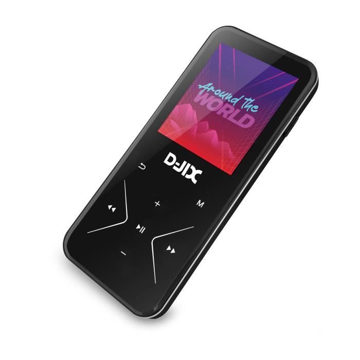 Baladeur MP4 - LOGICOM - M500 - 8GB - Bluetooth 4.0 - Noir