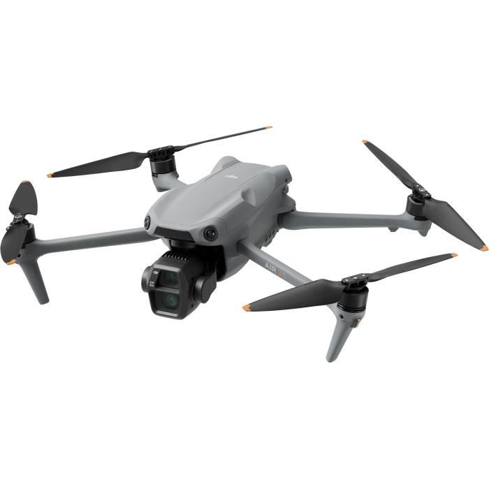 Drone - DJI - Air 3S Fly More Combo (- DJI - RC 2) - Double Caméra CMOS 1 et Télécam 70mm - 14 Stops de Plage Dynamique - RTH Int