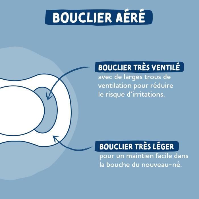 Duo sucettes anatomiques - DODIE - 0/2 mois - Crabe