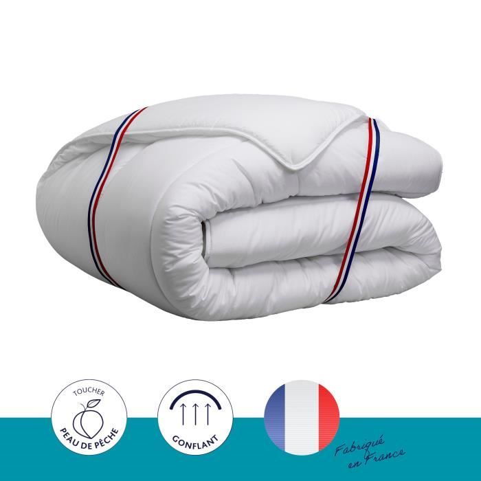Couette Légere 200gr/m2 - DODO - COUNTRY - 220 x 240 cm - Blanc