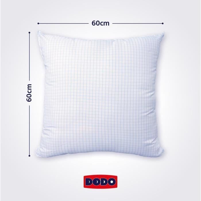 Oreiller Médium - DODO- Punaise Protect - 60 x 60 cm - Blanc