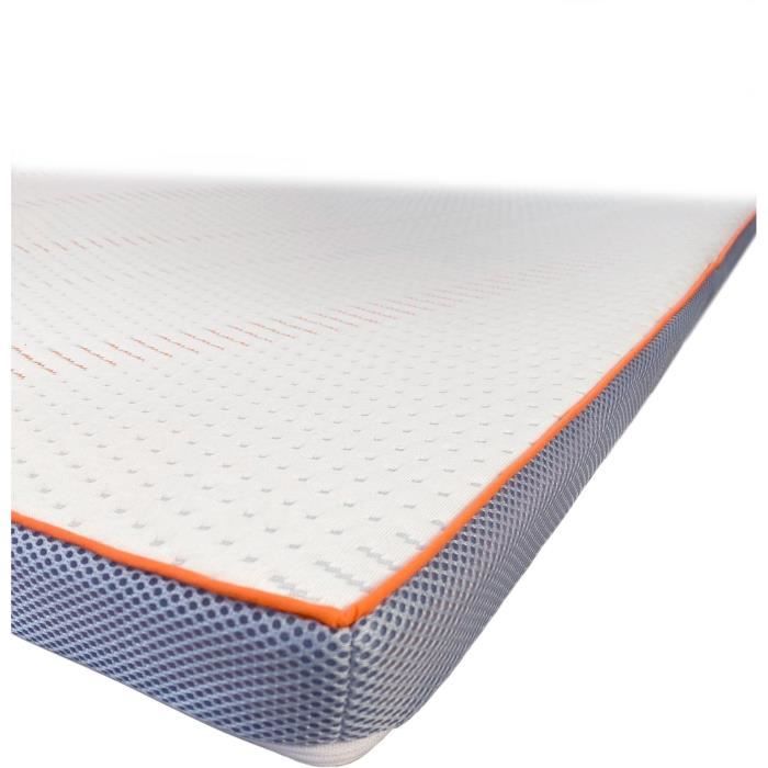 Surmatelas ERGO LATEX Déhoussable - DODO - 160 x 200 cm
