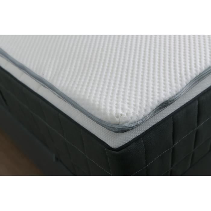 Surmatelas DODO - 160x200 cm - 100 % mémoire de forme - ERGO