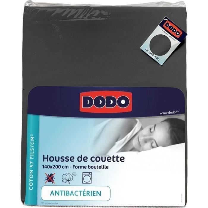 Housse de couette DODO - 140x200 cm - Coton - AntibactÈrien