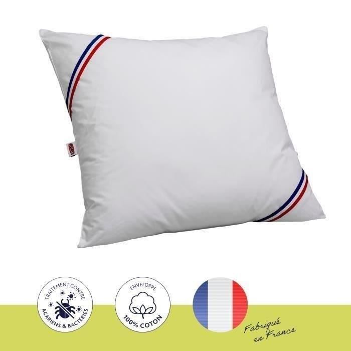 Oreiller Grand Luxe - DODO - Quallofil Allerban - 60 x 60 cm - Blanc