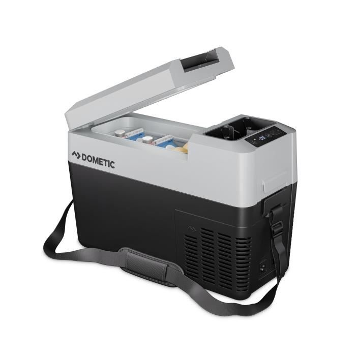 Glaciere électrique portable - DOMETIC - CFF12 - A compression - 13 litres - 12 V - 24 V allume cigare - 230 V - Noir